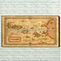 Vintage Europe Map Bilder Drucke auf Leinwand